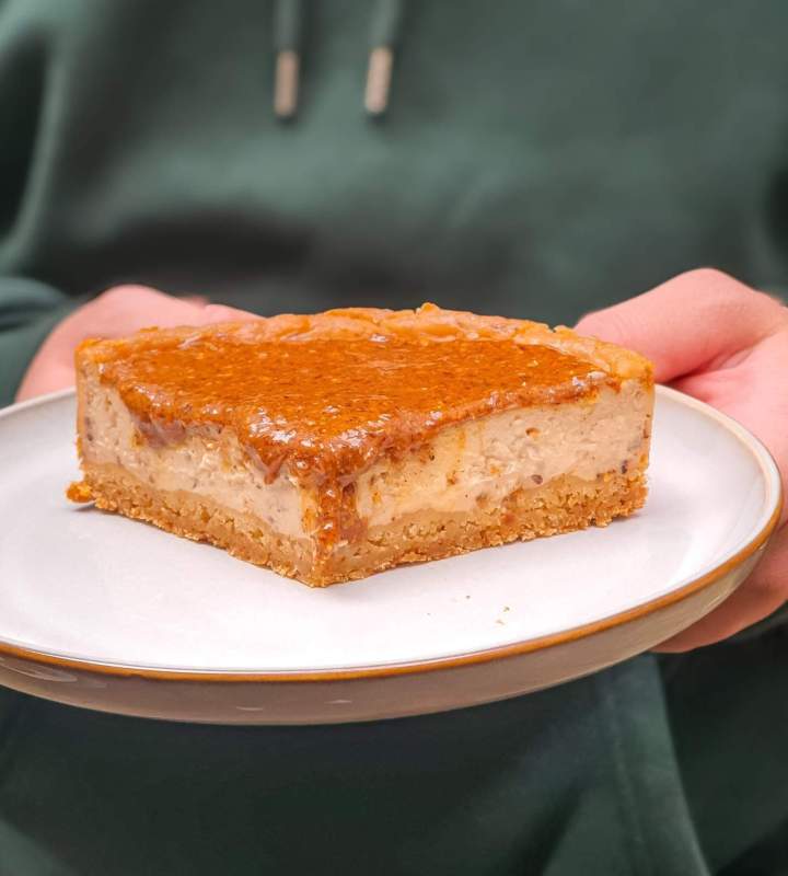 Flan praliné cookie